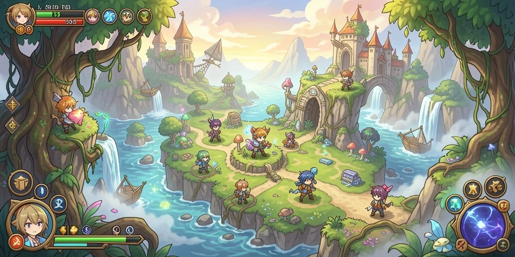 66menang - Mode multiplayer yang memungkinkan interaksi dengan pemain lain.